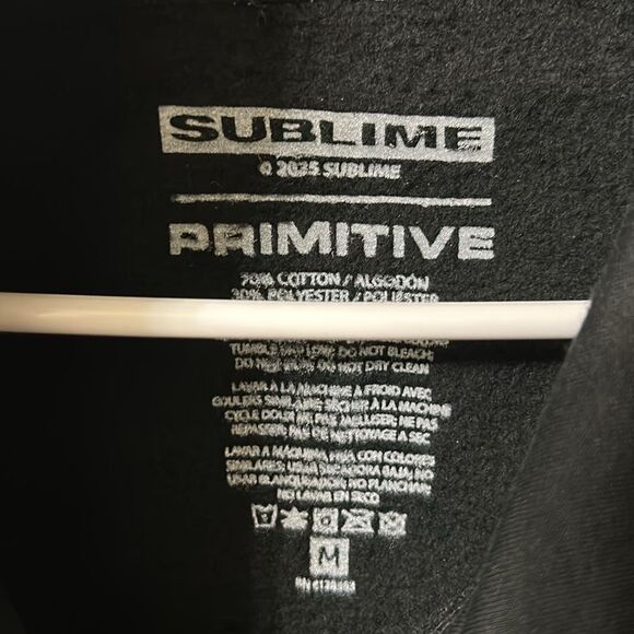 Sublime Cotton Blend Black Hoodie(Size Medium) - Picture 7 of 8